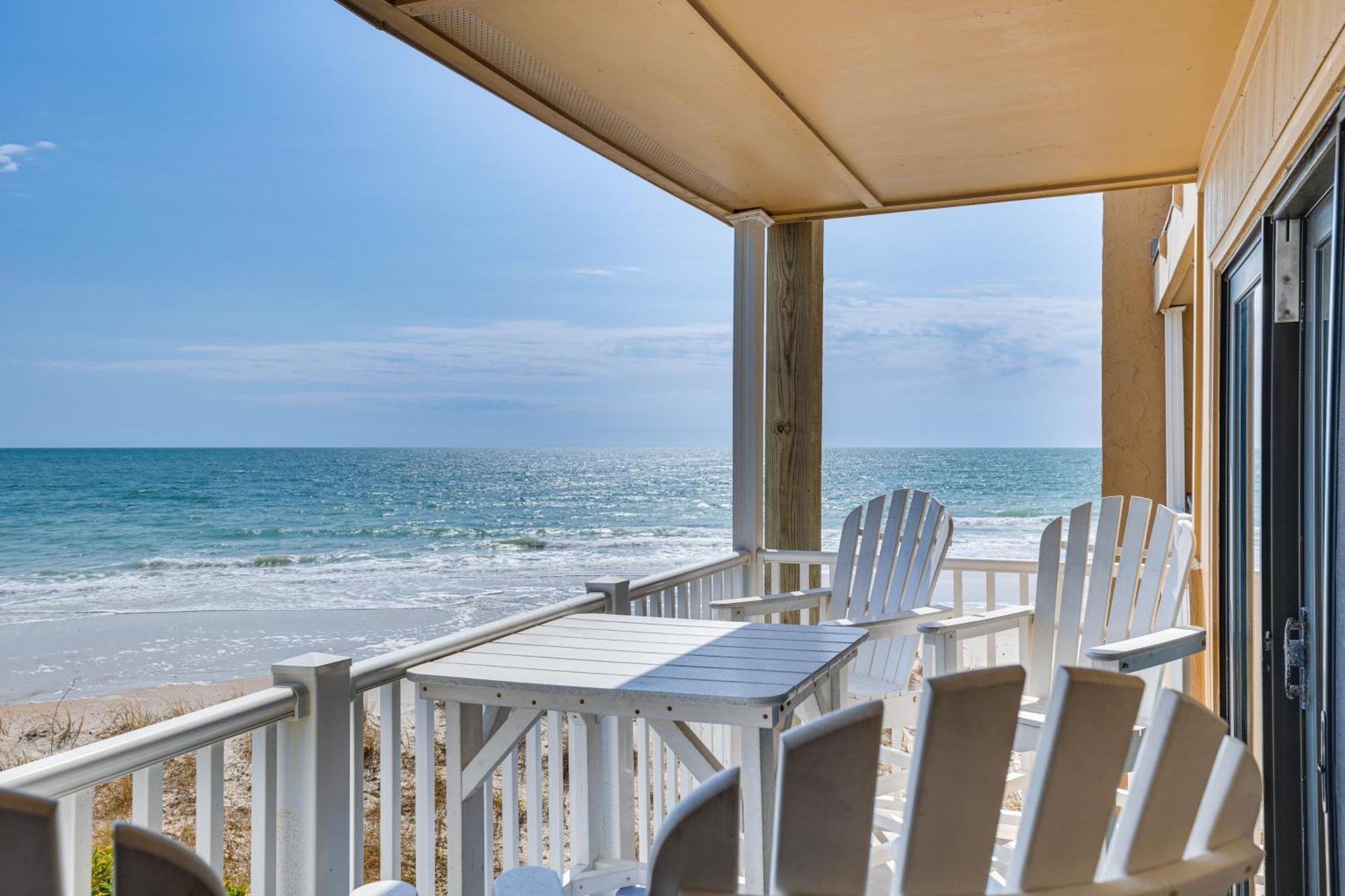 נורת' טופסייל ביץ' Steps To The Beach Oceanfront Condo With Lanai! מראה חיצוני תמונה