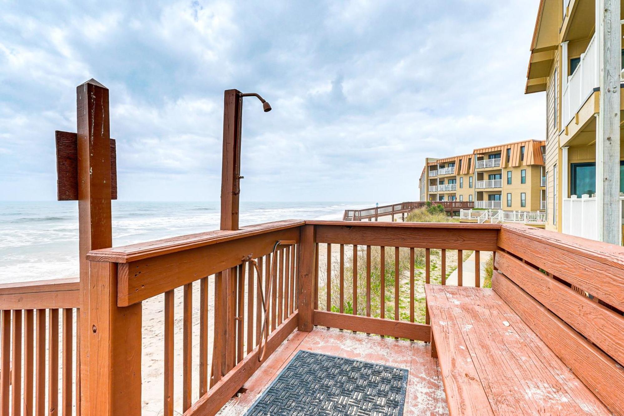 נורת' טופסייל ביץ' Steps To The Beach Oceanfront Condo With Lanai! מראה חיצוני תמונה